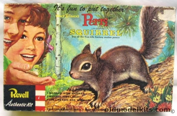 Revell 1/1 Walt Disney's Perri Squirrel (From the Movie), H1900-198 plastic model kit